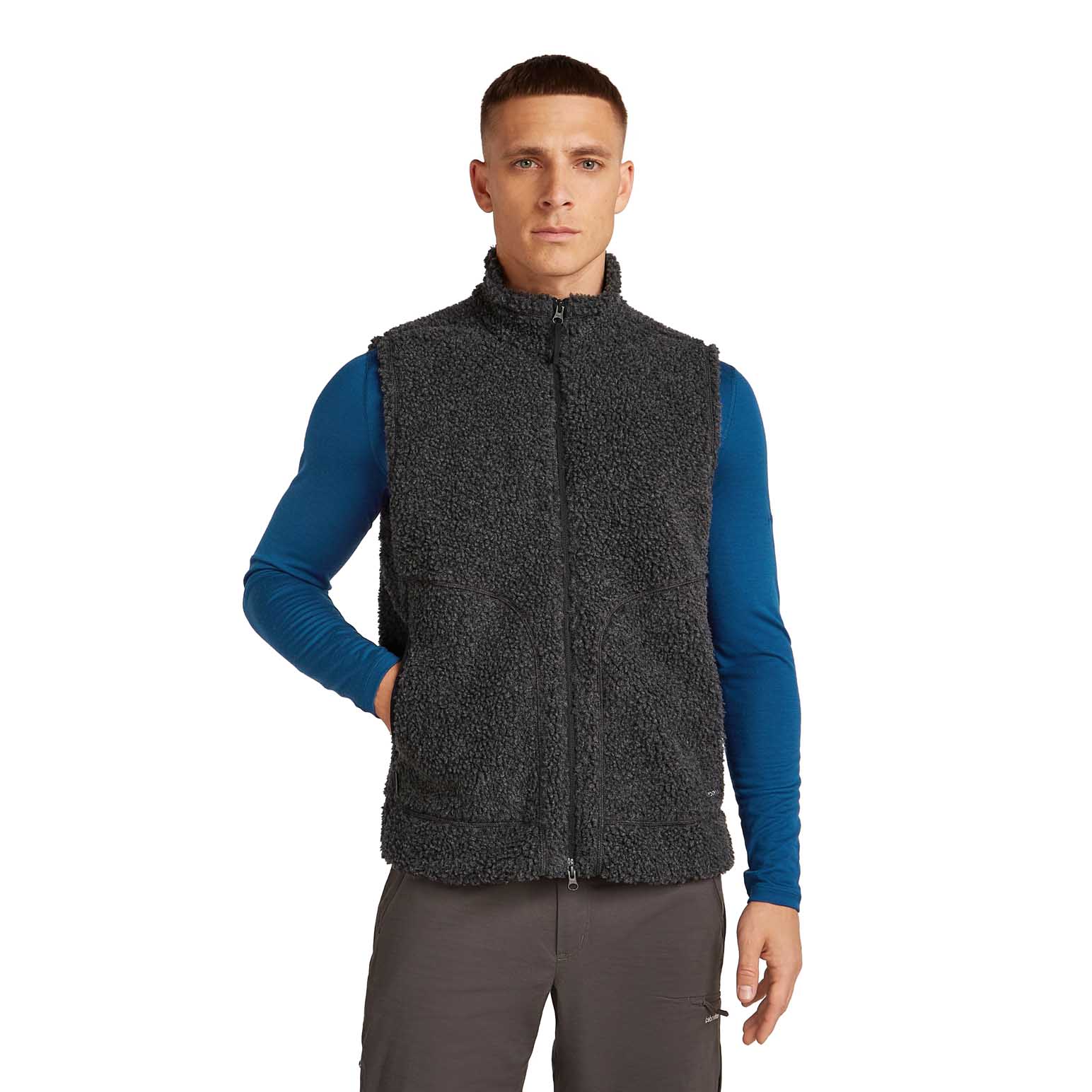 Icebreaker M Merino Blend 960 RealFleece High Pile Vest